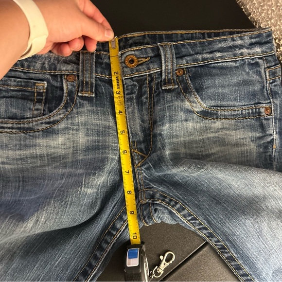 Big Star Women's Straight Leg Casey Jeans Size 28R Embroidered Back Pockets - Picture 7 of 16